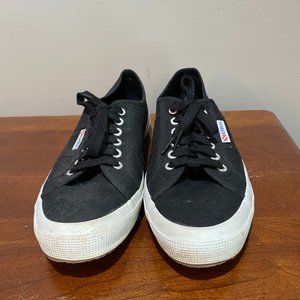 Men's Classic Black Supergas, Size 11